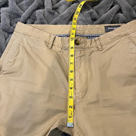 Bonobos Slim Tan Chinos Size 34w - Picture 13 of 14